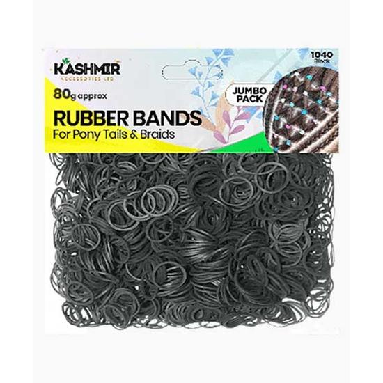 Kashmir Rubber Bands 1040 Black Small