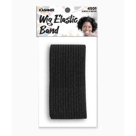 Kashmir Wig Elastic Band 4501 3.5cm x 60cm / Black