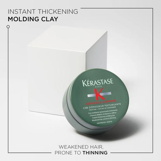 Kérastase Genesis Homme Cire D'Epaisseur Texturisante Thickening Moulding Clay 75ml