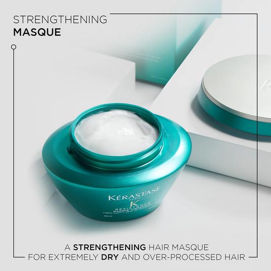 Kérastase Resistance Masque Therapiste Fibre Quality Renewal Masque For Very Damaged, Over-Processed Thick Hair 200ml