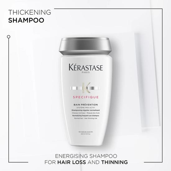 Kérastase Specifique Bain Prevention Normalising Frequent Use Shampoo Normal Hair Hair Thinning Risk 250ml