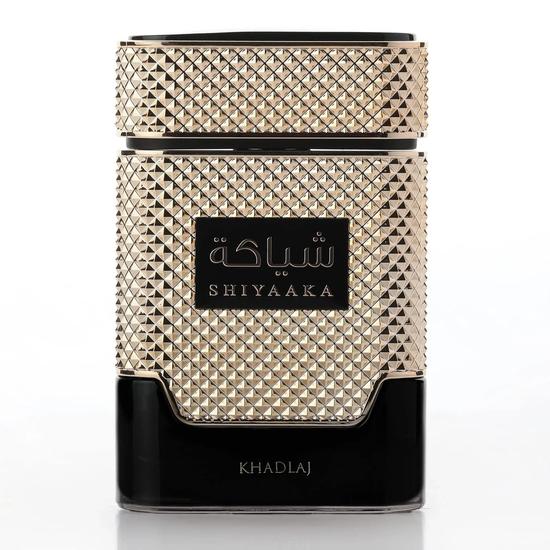 Khadlaj Shiyaaka Gold Eau De Parfum Long Lasting Fresh, Floral, Fruity, Green & Amber Woody 100ml