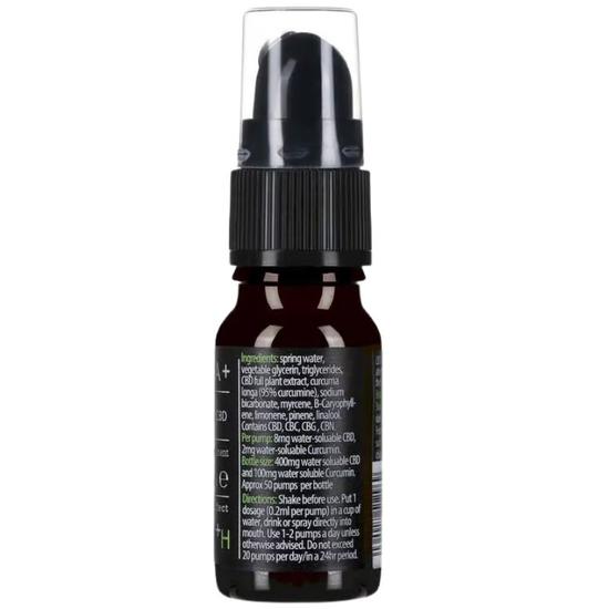 KIKI Health CBD Aqua+ Curcumin 10ml