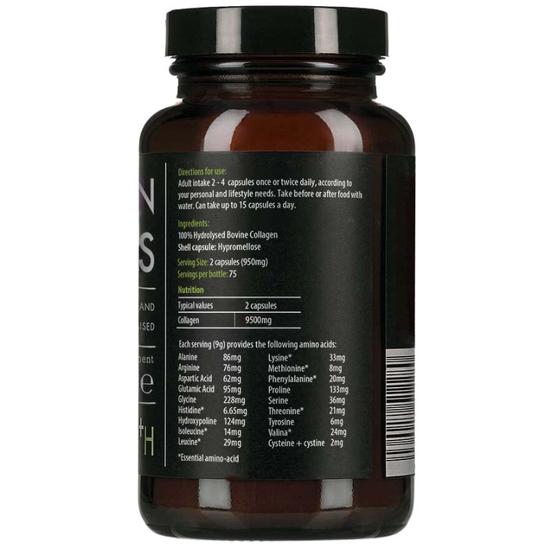 KIKI Health Collagen Bovine Peptides Capsules 150 Capsules