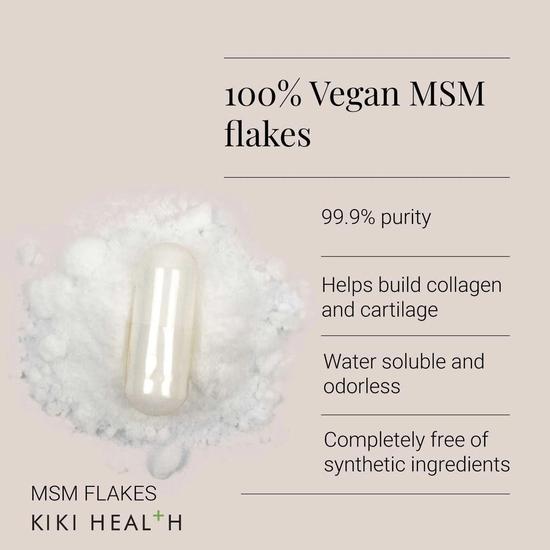 KIKI Health MSM Flakes Capsules 100 Capsules