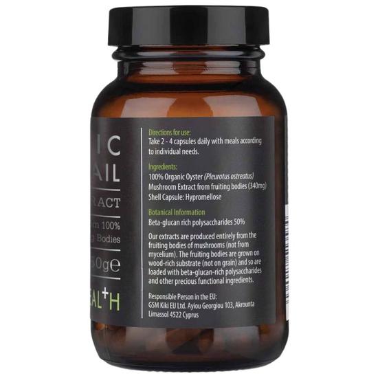 KIKI Health Mushroom Extract Oyster Capsules 60 Capsules