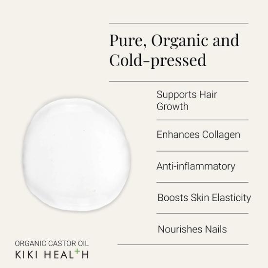 KIKI Health Organic Castor Oil 250ml