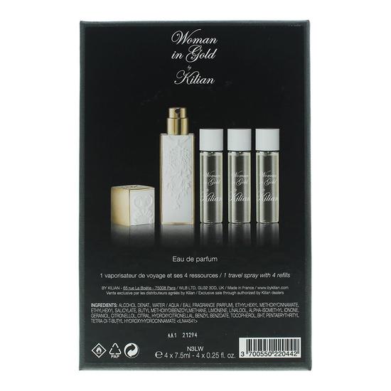 Kilian Woman In Gold Mini Gift Set 4 Piece