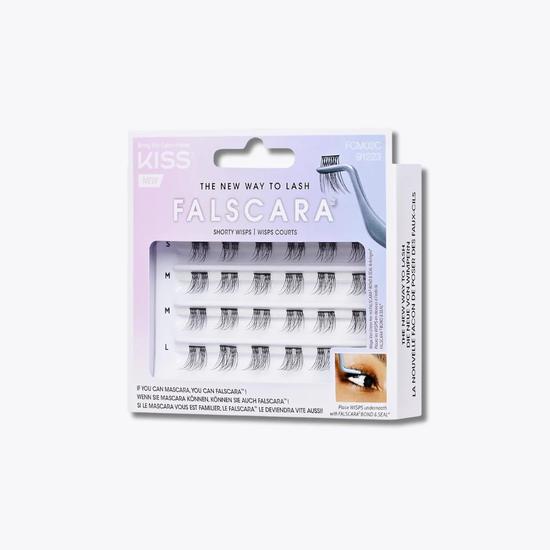 Kiss Falscara WISPS Eyelash Clusters Multi Natural