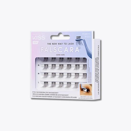 Kiss Falscara WISPS Eyelash Clusters Multi Natural