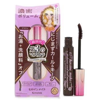 Kiss Heroine Make Volume & Curl Waterproof Mascara Advanced Film 02 Brown