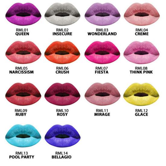 Kiss Matte Lip Lacquer Think Pink RML08
