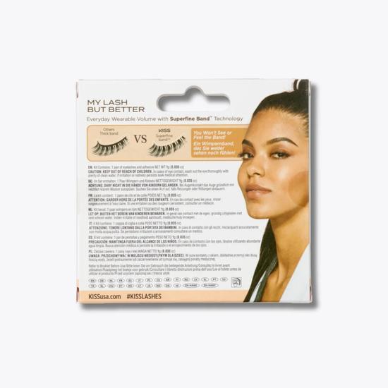 Kiss MLBB My Lash But Better False Eyelashes 01 Blessed