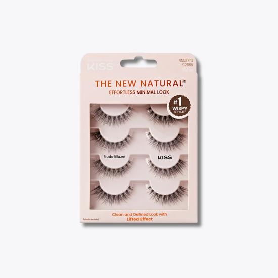 Kiss The New Natural Multipack Strip Lashes 02 Nude Blazer