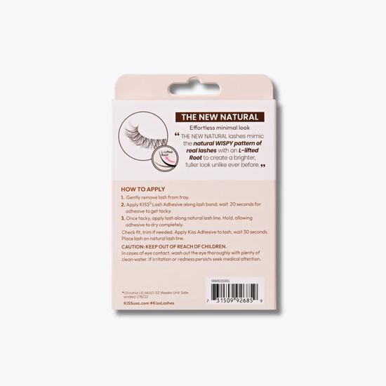 Kiss The New Natural Multipack Strip Lashes 02 Nude Blazer