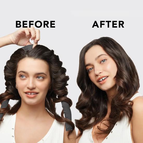 Kitsch Charcoal Satin Heatless Curling Set