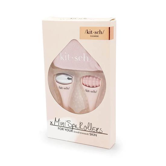 Kitsch Mini Spa Rollers Mini Eye & Face Roller Set