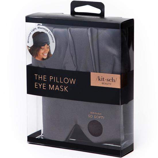 Kitsch The Pillow Eye Mask Charcoal