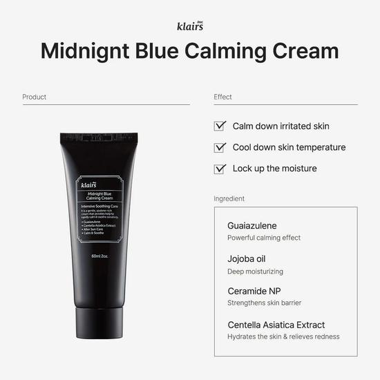 Klairs Midnight Blue Calming Cream 30ml