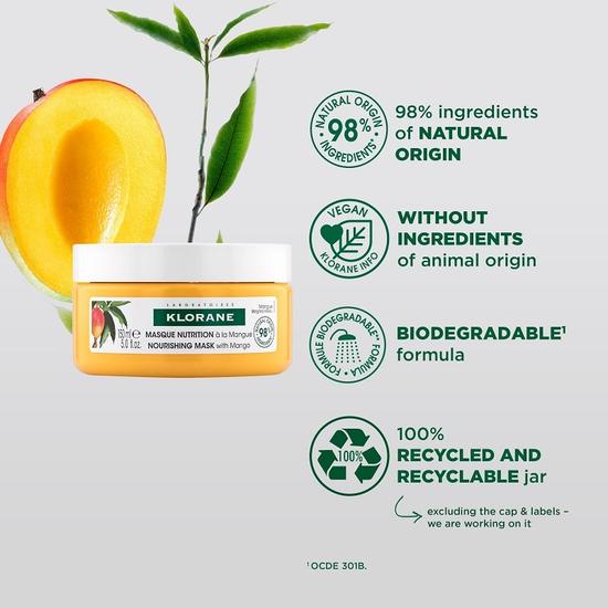 Klorane Nourishing Mango Mask 150ml