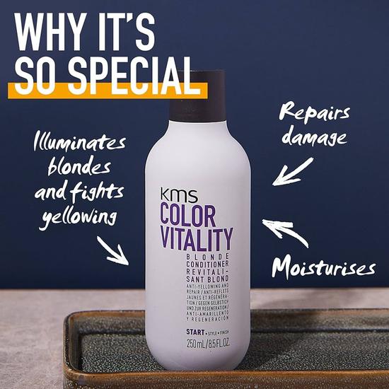 KMS Colour Vitality Blonde Conditioner 75ml