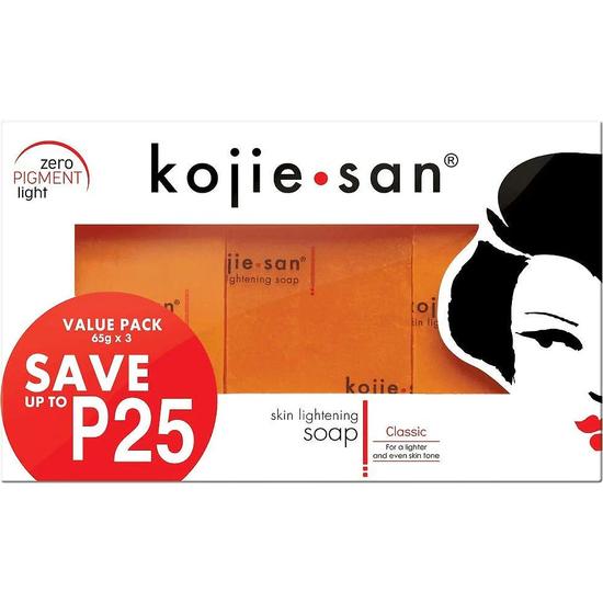 Kojie San Classic Soap 65g x 3