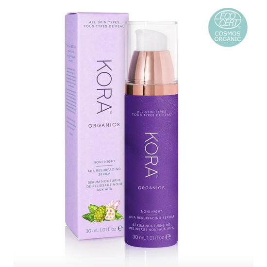 Kora Organics Noni Night Aha Resurfacing Serum 30ml