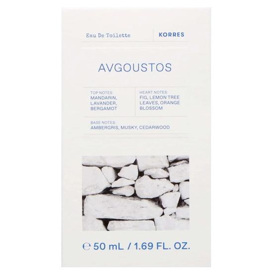 Korres Avgoustos Eau De Toilette 50ml