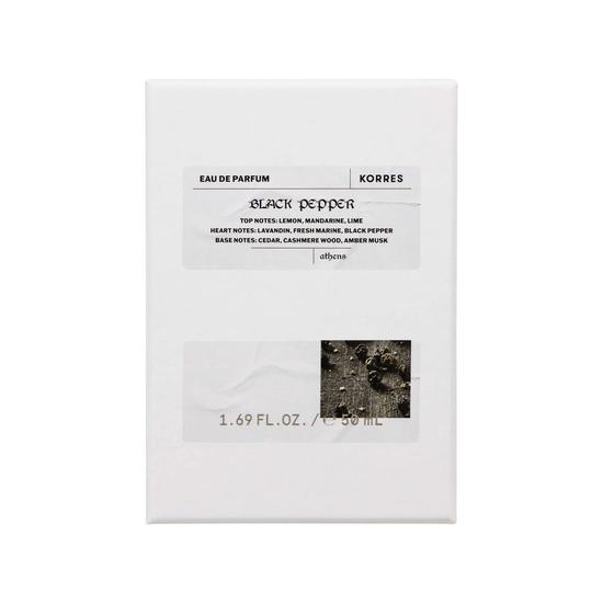 Korres Black Pepper Eau De Parfum 50ml