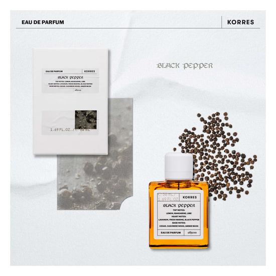 Korres Black Pepper Eau De Parfum 50ml