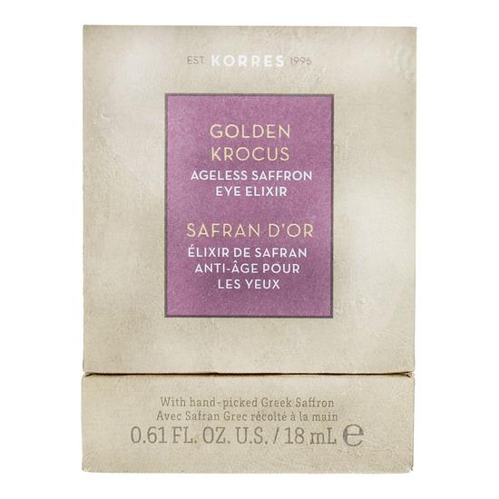 Korres Golden Krocus Ageless Saffron Eye Elixir 18ml