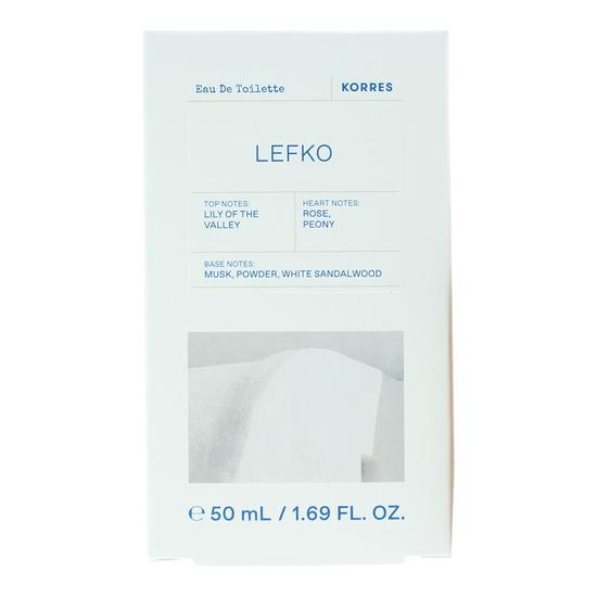 Korres Lefko Eau De Toilette 50ml