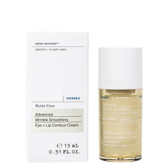 Korres White Pine Eye & Lips Cream 15ml