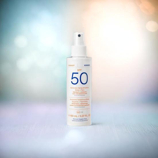 Korres Yoghurt Spray Emulsion Body + Face SPF 50 150ml