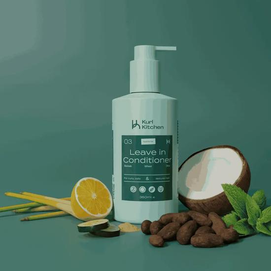Kurl Kitchen Okra & Baobab Leave-in Conditioner 350ml