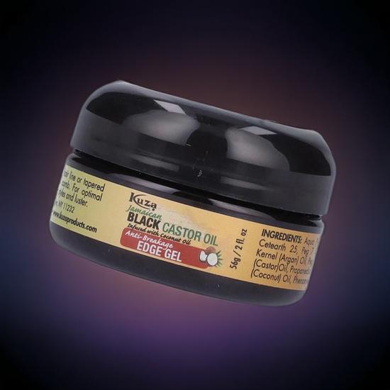 Kuza Jamaican Black Castor Oil Anti-breakage Edge Gel 2oz