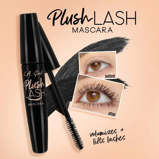 L.A. Girl Plush Lash Mascara Blackest Black