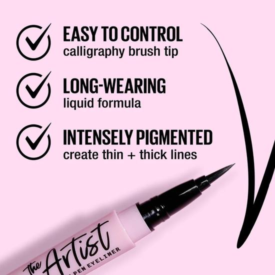 L.A. Girl The Artist Brush Pen Eyeliner Chocolate Brown