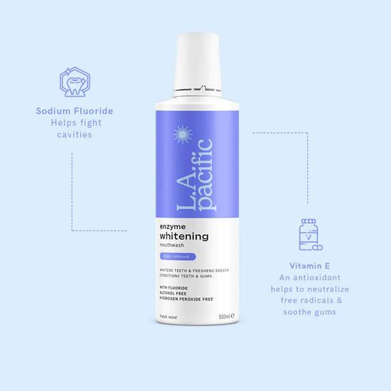 L.A. Pacific Enzyme Whitening Mouthwash 500ml