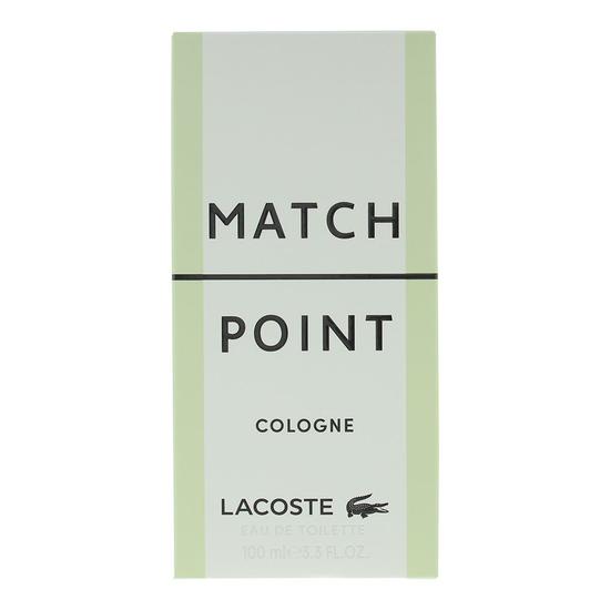Lacoste Match Point Cologne Eau De Toilette 100ml