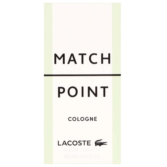 Lacoste Match Point Cologne Eau De Toilette 50ml