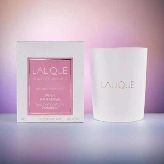 Lalique Pink Paradise Candle 190g