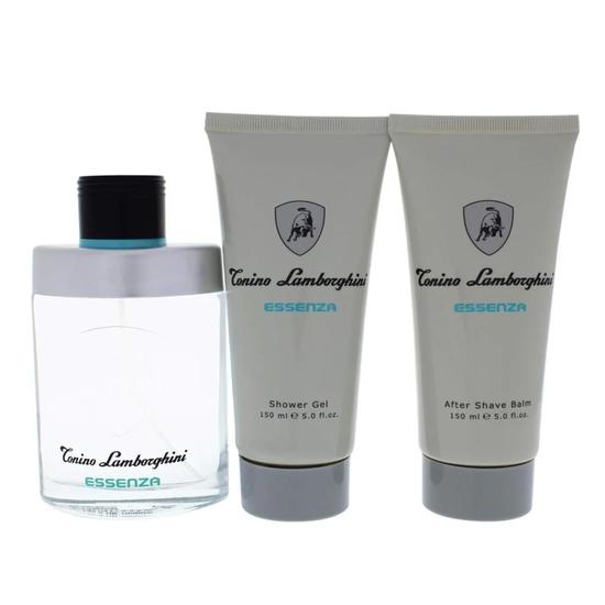 Lamborghini Essenza Eau De Toilette Gift Set Eau De Toilette 125ml + After Shave Balm 150ml + Shower Gel 150ml