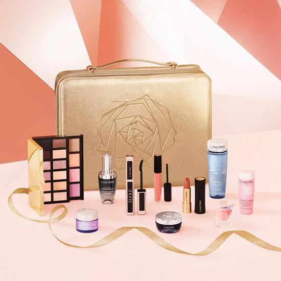 Lancôme Beauty Box Gift Set 10 products including 4 full-size icons