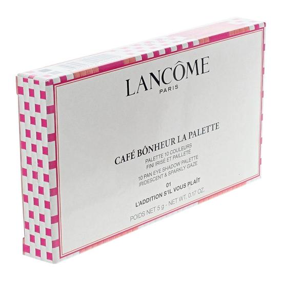 Lancôme Cafe Bonheur La Palette 01 L'Addition S'Il Vous Plait 10 Pan Palette 01 L'Addition S'Il Vous Plait