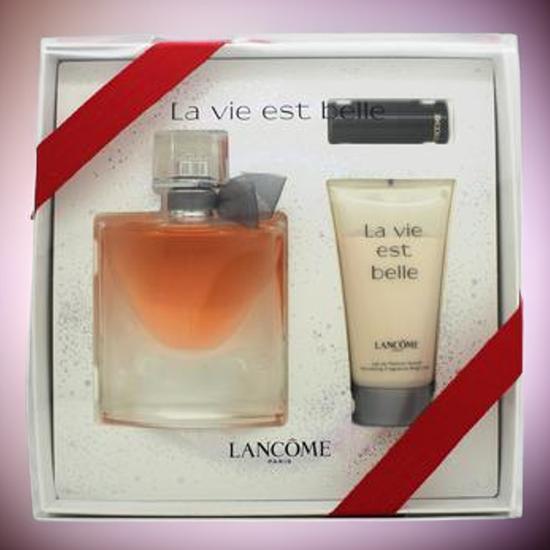 Lancôme La Vie Est Belle Christmas Gift Set 30ml Eau De Parfum + 50ml Body Lotion + 50ml Shower Gel