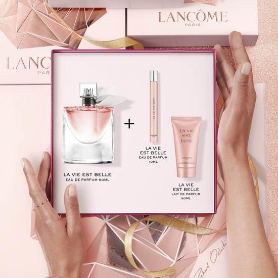 Lancôme La Vie Est Belle Eau De Parfum Gift Set Eau De Parfum Spray (100ml & 10ml) & 50ml Body Lotion