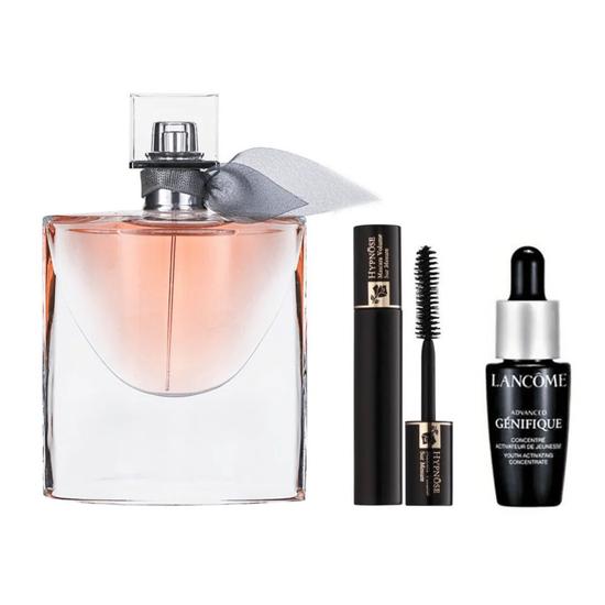 Lancôme La Vie Est Belle Women's Perfume Gift Set 30ml Eau De Parfum + 10ml Advanced Genifique Serum + 2ml Hypnose Mascara