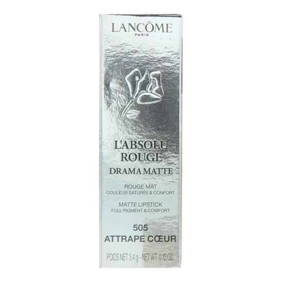 Lancôme L'Absolu Rouge Drama Matte Lipstick 505 Attrape Coeur 3.4g