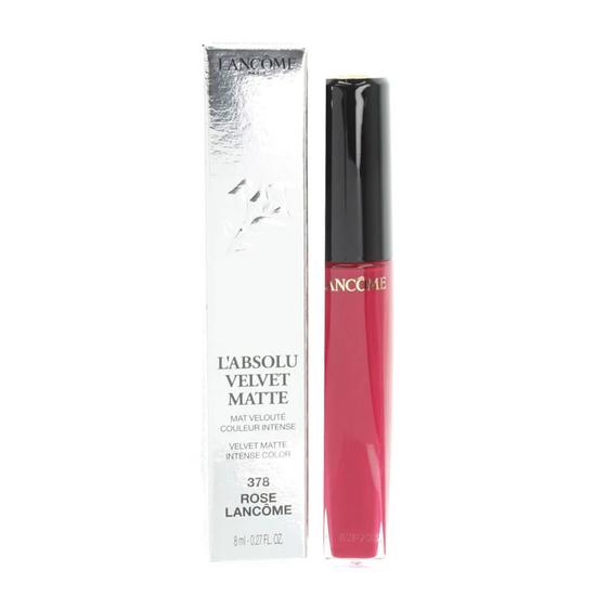 Lancôme L'Absolu Velvet Matte Pink Lipstick 378 Rose Lancome